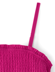 Womens Mommy And Me Embroidered Eyelet Tiered Dress - Amalfi Coast