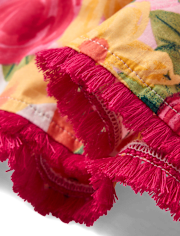 Girls Floral Tassel Cover-Up - Swim Shop