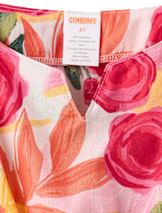 Girls Floral Tassel Cover-Up - Swim Shop