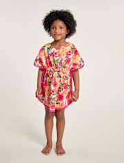 Girls Floral Tassel Cover-Up - Swim Shop