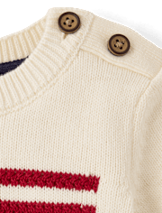 Baby Crochet Flag 2-Piece Outfit Set - Nantucket Charm