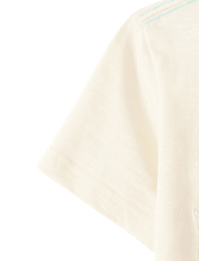 Boys Embroidered Turtle Top - Amalfi Coast