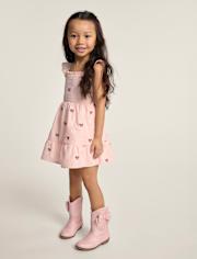 Girls Bow Cowgirl Boots - Nantucket Charm