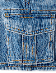 Boys Pull On Cargo Jean Shorts - Little Essentials