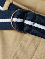 Boys Quick Dry Chino Shorts 2-Pack - Uniform