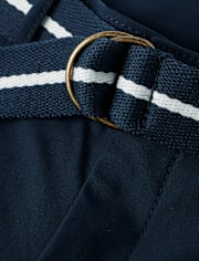 Boys Quick Dry Chino Shorts 2-Pack - Uniform