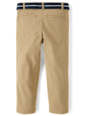 Boys Quick Dry Chino Pants 2-Pack - Uniform