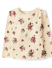 Girls Floral Skirtall 2-Piece Outfit Set - Country Charm