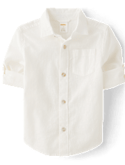 Kids Linen-Blend 2-Piece Outfit Set