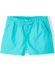 Girls Quick Dry Pull On Shorts 2-Pack - Little Essentials