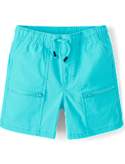 Boys Quick Dry Pull On Shorts 2-Pack - Little Essentials