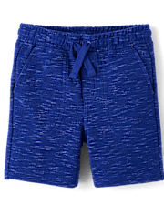 Boys French Terry Pull On Shorts 5-Pack - Little Essentials