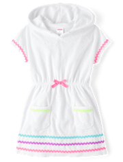 Girls Gingham Rainbow 2-Piece Swim Set - Swim