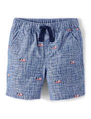 Boys Striped 2-Piece Outfit Set - American Cutie