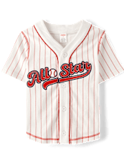 Boys Embroidered All Star 2-Piece Outfit Set - Sweet Summer