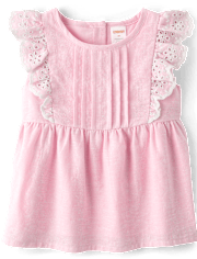 Girls Embroidered Cherry 2-Piece Outfit Set - Sweet Summer