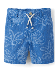 Kids Striped Linen-Blend 2-Piece Outfit Set