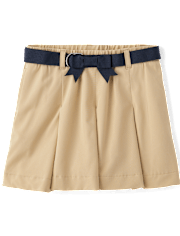 Girls Quick Dry Pleated Skort 2-Pack - Uniform