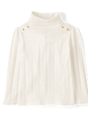 Girls Bow Cable Knit Cardigan 3-Piece Outfit Set - Campus Cuties
