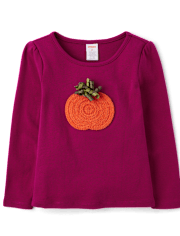 Girls Pumpkin 2-Piece Outfit Set - Fall Celebrations