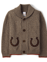 Boys Embroidered Horse 3-Piece Outfit Set - Highland Hills