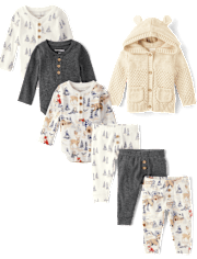 Baby Boys Forest 7-Piece Outfit Set - Homegrown by Gymboree