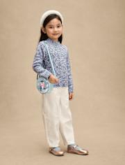 Girls Stitched 2-Piece Outfit Set - First Frost