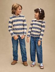 Boys Gingham 3-Piece Outfit Set - First Frost