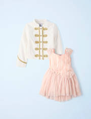 Girls Soutache Embroidered 2-Piece Outfit Set - New York City Ballet by GYMBOREE