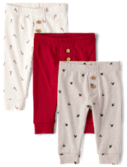 Baby Holiday Henley Bodysuit 6-Piece Outfit Set - Homegrown by Gymboree