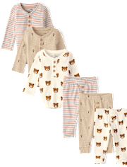 Baby Bear 6-Piece Outfit Set - Homegrown by Gymboree