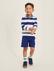 Boys Striped 2-Piece Outfit - Club House