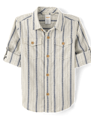 Boys Garment Dyed 3-Piece Outfit Set - Driftwood Bay