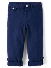 Boys Linen-Blend 2-Piece Outfit Set - Linen Edit