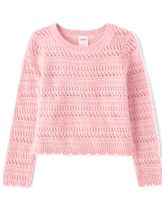 Girls Embroidered Linen-Blend 2-Piece Outfit Set - Linen Edit