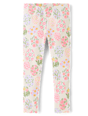 Girls Floral Easter 2-Piece Outfit Set- Enchanted Garden