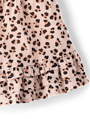 Girls Leopard 2-Piece Outfit Set - Petit Paris