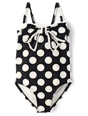 Girls Polka Dot 2-Piece Swim Set - Swim Shop