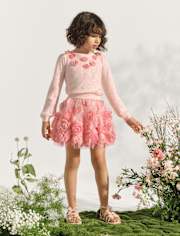 Girls Rosette 2-Piece Outfit Set - Marchesa Mini x Gymboree