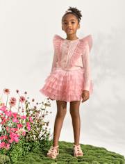 Girls Glitter Flutter 3-Piece Outfit Set - Marchesa Mini x Gymboree