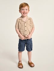 Boys Stitched 2-Piece Outfit Set - Driftwood Bay