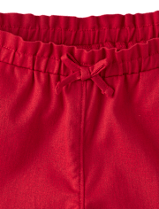 Girls Applique Embroidered Bow 2-Piece Outfit Set - Nantucket Charm