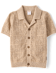 Boys Stitched Sweater Polo 2-Pack - Driftwood Bay