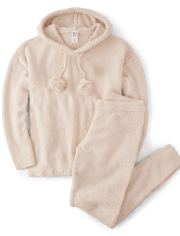 Womens Pom Pom Cozy Pajamas