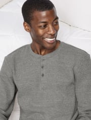 Top de pijama térmico para hombre