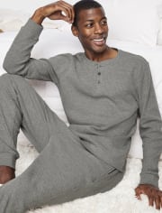 Top de pijama térmico para hombre