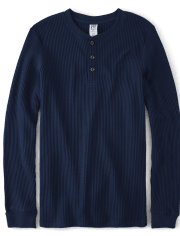 Mens Thermal Pajama Top