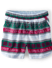 Womens Flannel Pajama Shorts