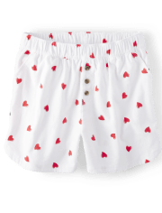 Pantalones cortos de pijama de franela para mujer