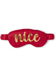 Womens Reversible Naughty Nice 2-Piece Accessory Set
